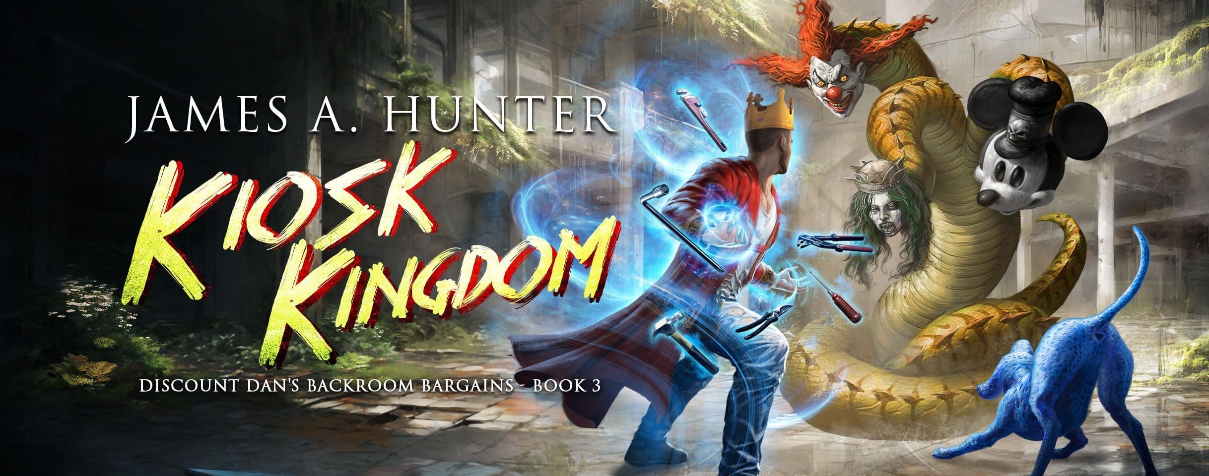 James Hunter Here with Kiosk Kingdom