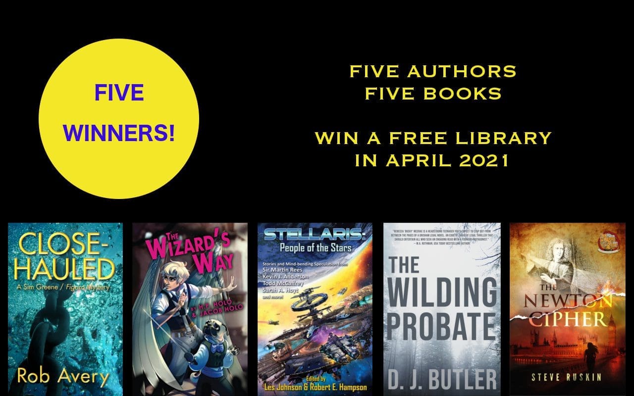 Giveaway – Five Books, Five Authors!