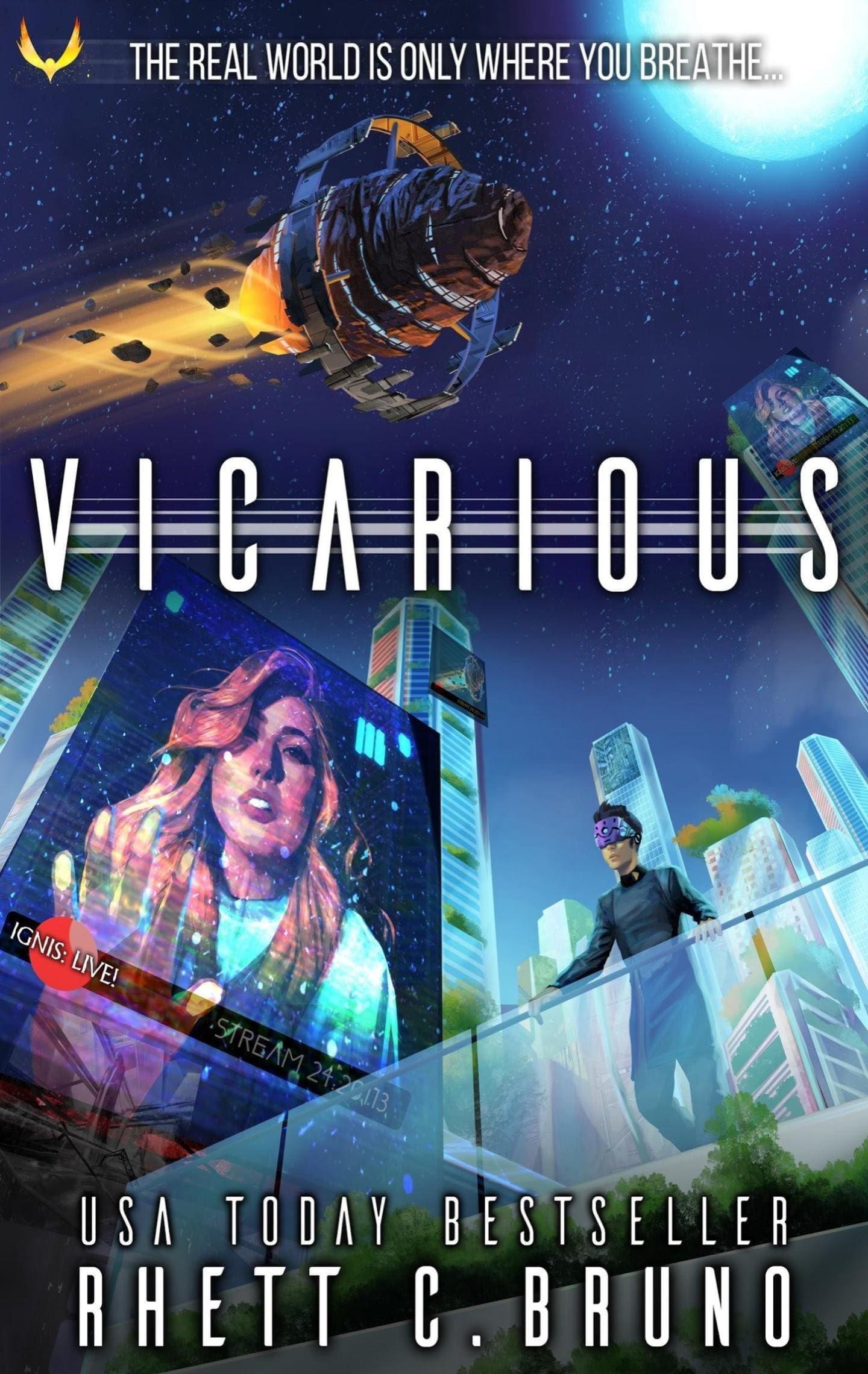 Katherine McNamara and Rhett C. Bruno discuss Vicarious