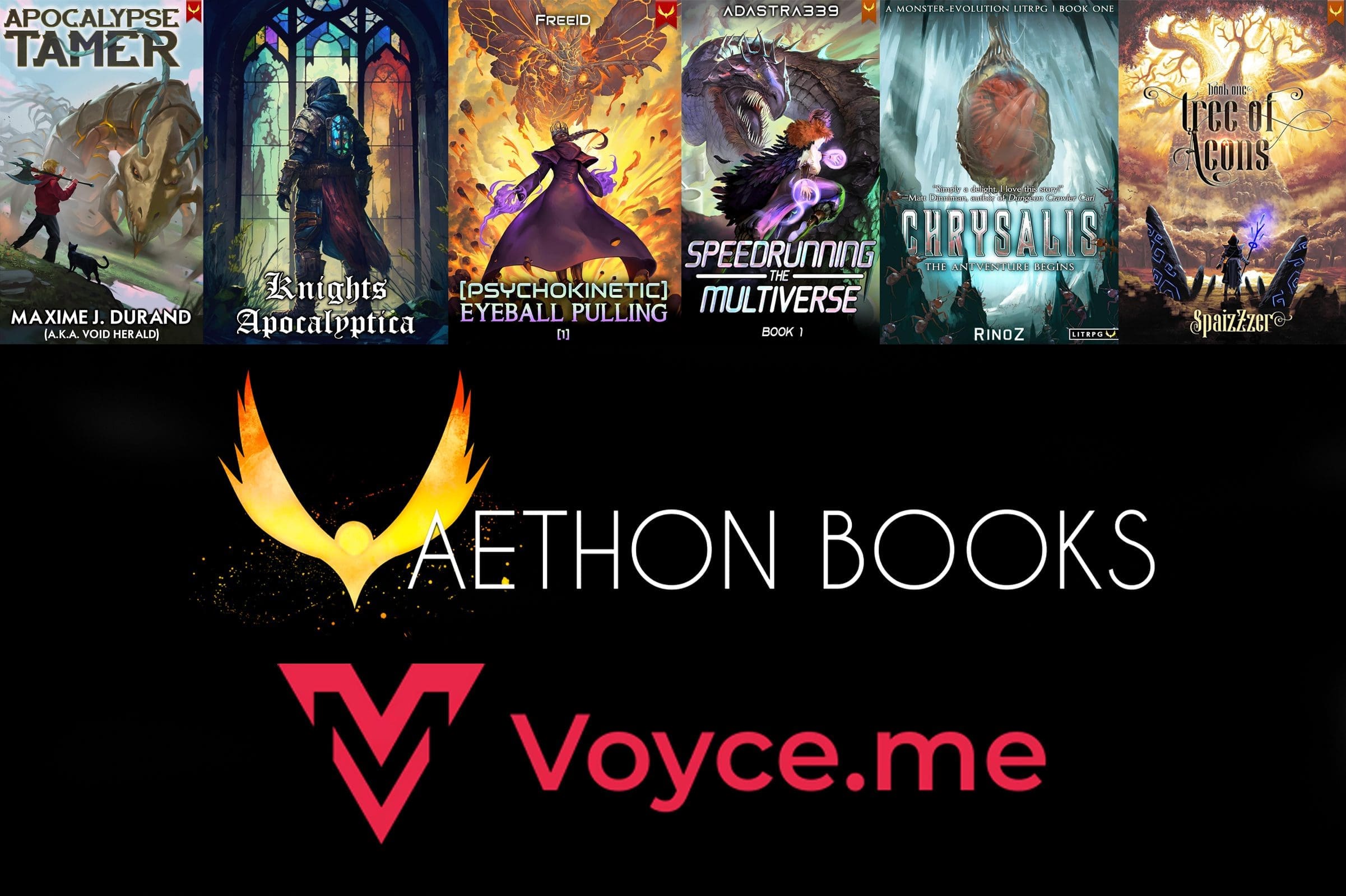 Aethon Books and VoyceMe Sign Deal to Adapt Six Series into Webcomics!