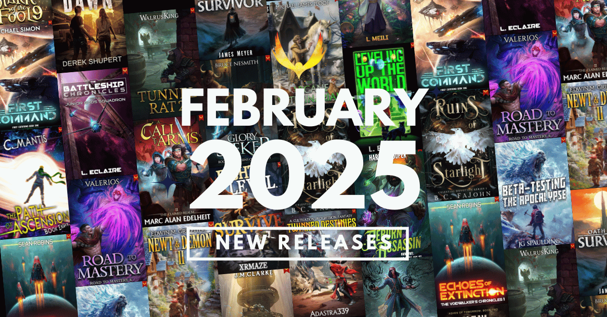February 2025 LitRPG, Sci-Fi and Progression Fantasy New Releases