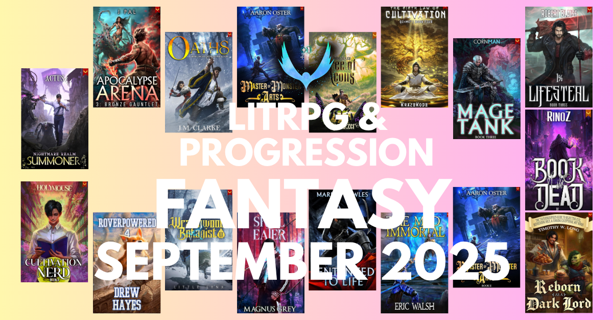 September 2025 LitRPG & Progression Fantasy Releases