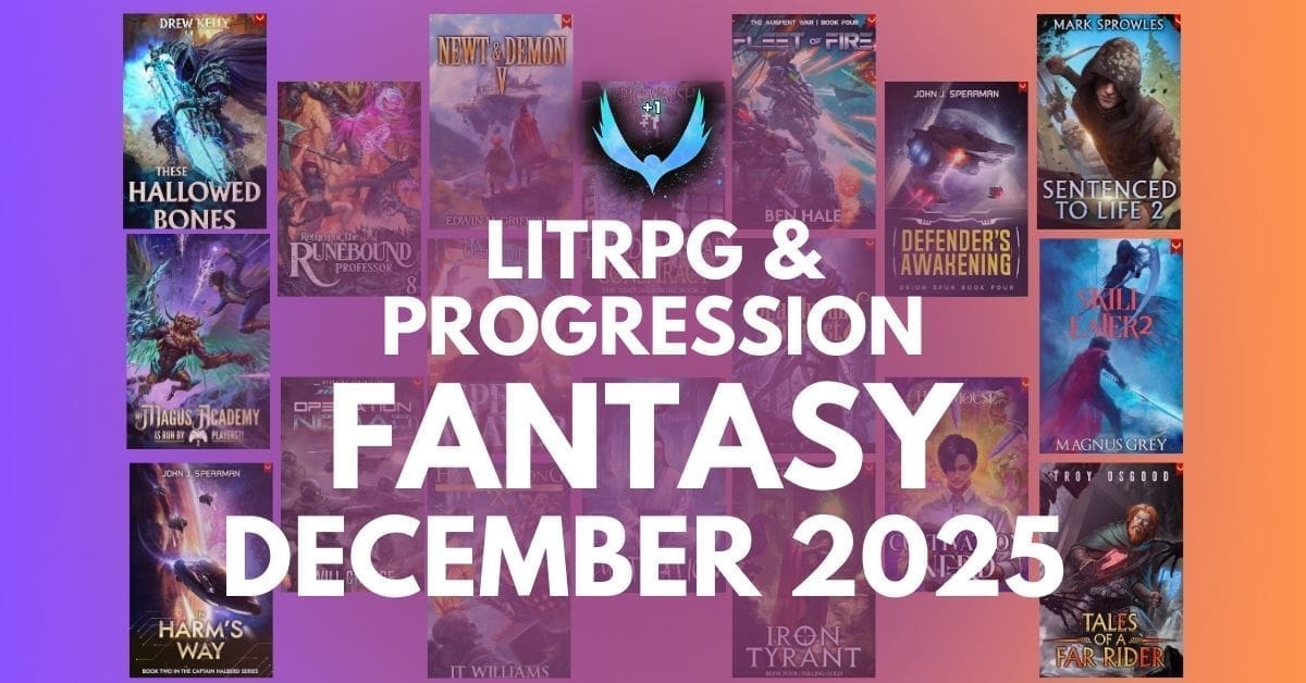 December 2025 LitRPG & Progression Fantasy Releases